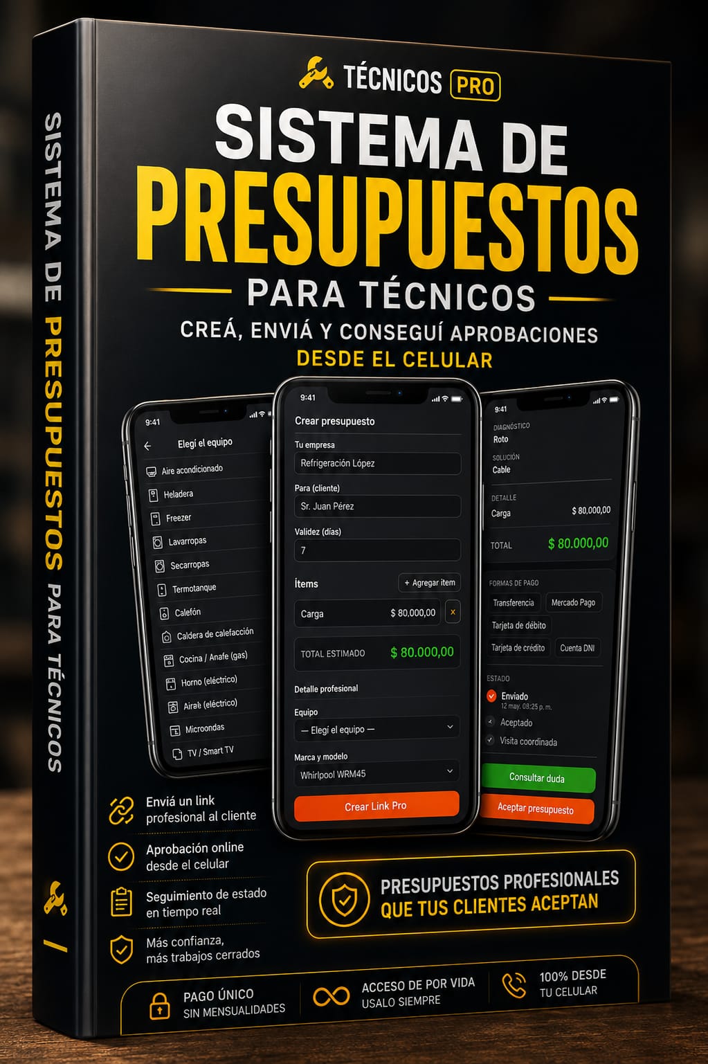 Sistema de Presupuesto para Técnicos: envía por Whatsapp tu presupuesto en segundos