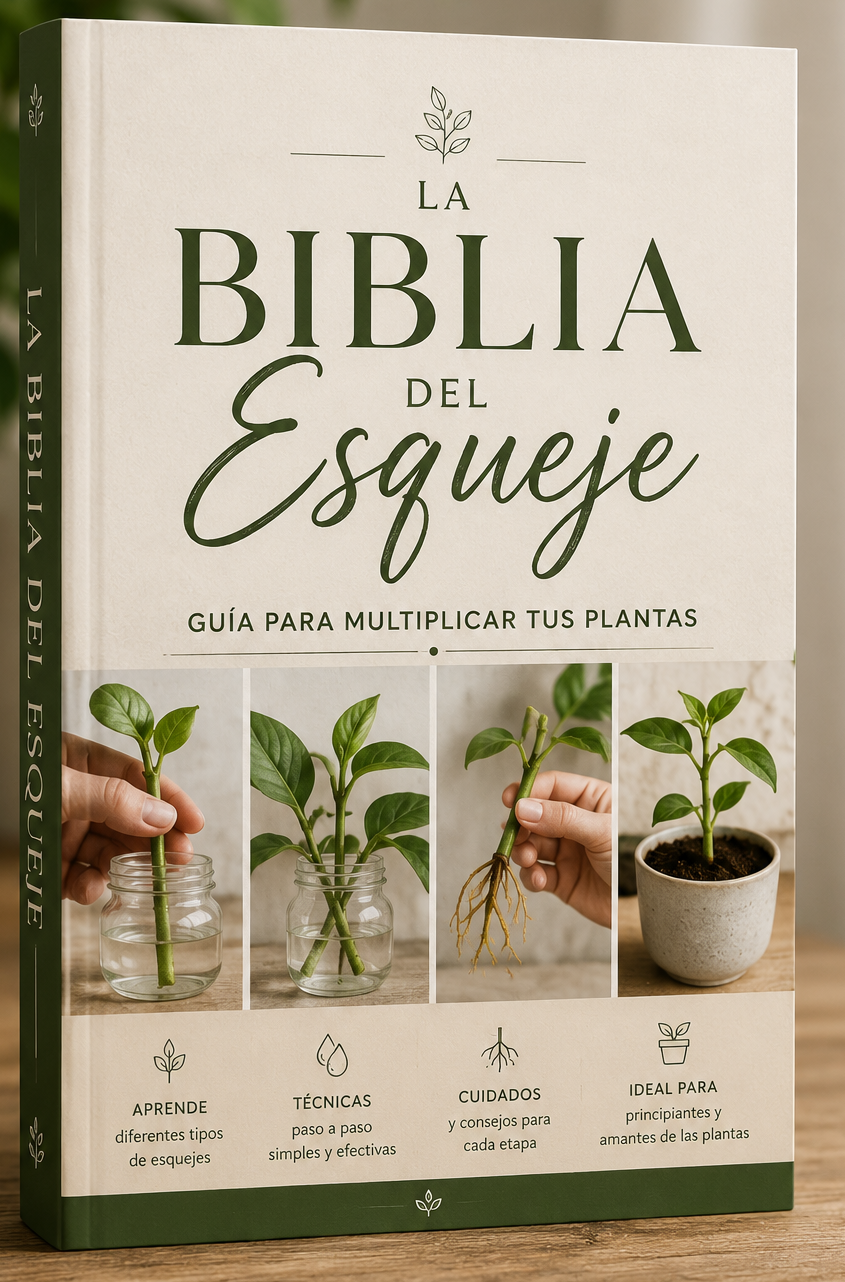La biblia del esqueje. Guía para multiplicar tus plantas
