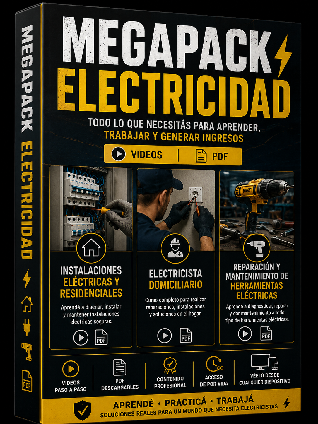Megapack Electricidad: instalaciones electricas y residenciales + Bonus