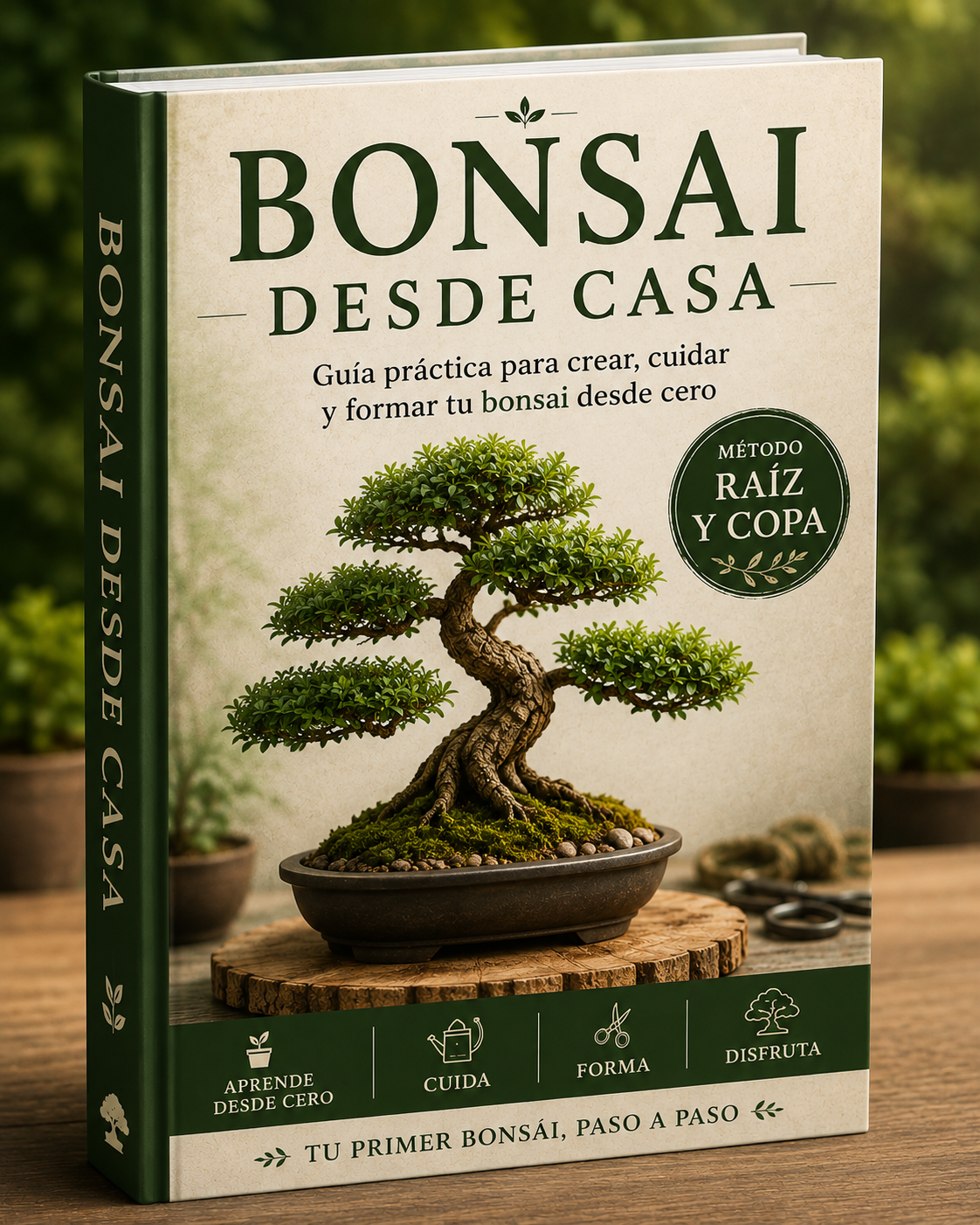 Bonsai desde casa - Guia para crear y cuidar tu bonsai + 6 bonus