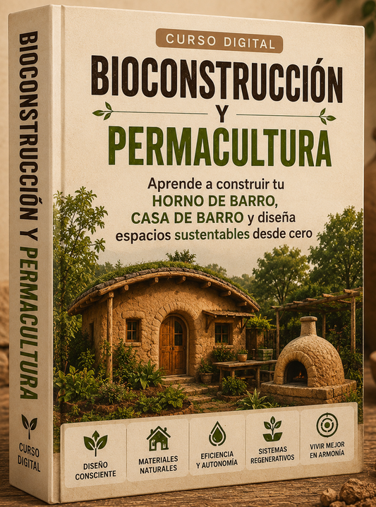 Megapack Bioconstruccion y permacultura-Crea casas de barro y huertas + Bonus