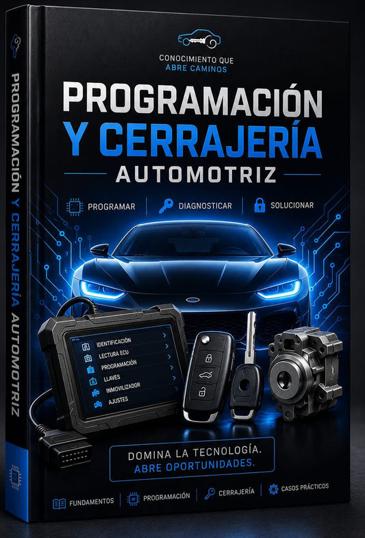 Programación y Cerrajería Automotriz: Curso Completo videos+pdf